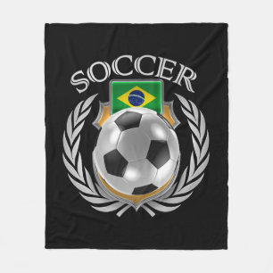 Couverture Polaire Vitesse de fan du football 2016 du Brésil