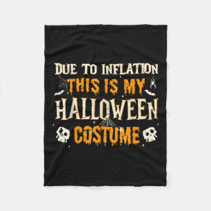 Couverture Polaire Voici Mon Costume D'Halloween Hommes Femmes Drôle 