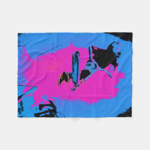 Couverture Polaire Voler High Air Stunt Scooter Floece Blanket