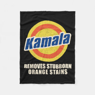 Couverture Polaire Vote Remove Stube Orange Stains Harris Funny Vo