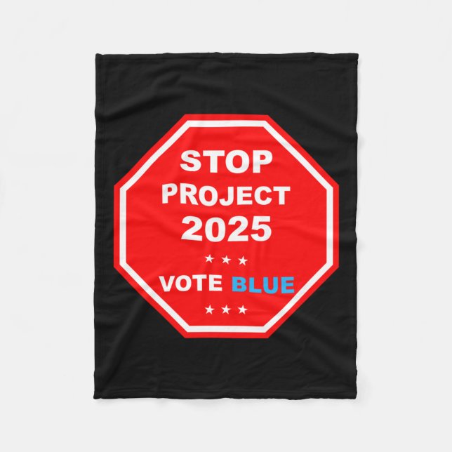 Couverture Polaire Vote Save Democracy Stop Project 2025 (Devant)