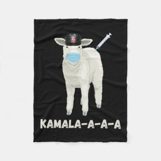 Couverture Polaire Voter Le Mouton Ou Le Mouton Kamala 2024