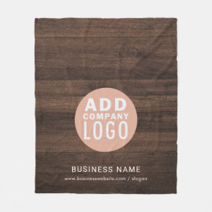 Couverture Polaire Votre entreprise Logo Entreprise Swag promotionnel