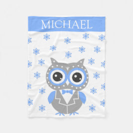 Couverture Polaire Votre nom Noël Recevant Bébé Fleece Blanket