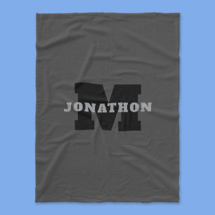 Couverture Polaire Votre nom ou nom commercial Masculine moderne Gr