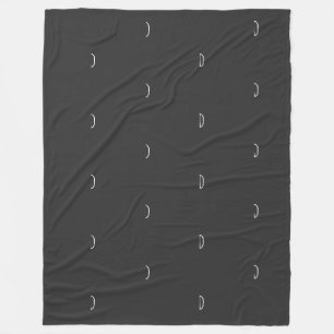 Couverture Polaire Vous Êtes Amoureux Mots Inspirationnels Noir Blan