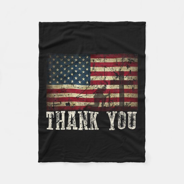 Couverture Polaire Vous Pour Vos Services Patriotique - Anciens Comba (Devant)