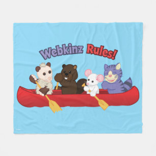Couverture Polaire Voyage de canoë de règles de Webkinz Webkinz