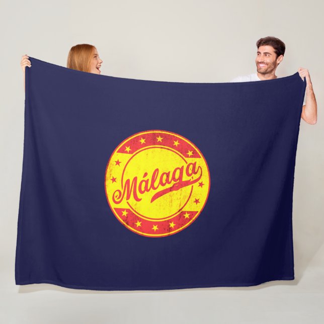 Couverture Polaire Voyageur mondial - Malaga, Espagne (En situation)