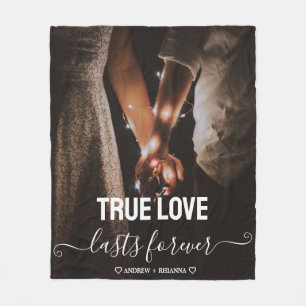 Couverture Polaire Vrai couple d'amour