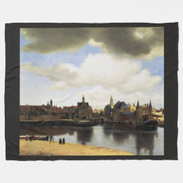 Couverture Polaire Vue de Delft par Johannes Vermeer