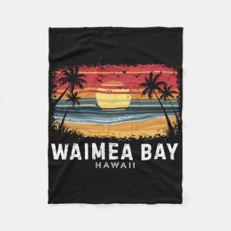 Couverture Polaire Waimea Y Hawaii Surfboard Beach