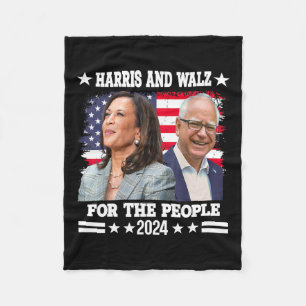Couverture Polaire Walz 2024 Élection Kamala Harris Tim Waltz