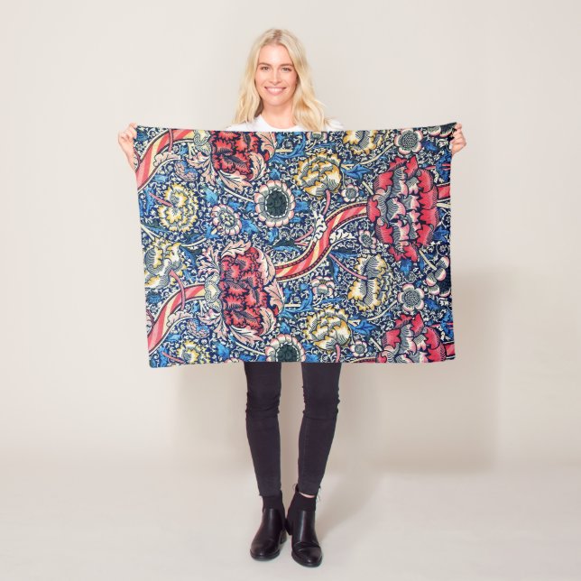 Couverture Polaire Wandle, William Morris (En situation)