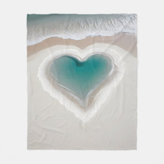 Couverture Polaire Warm and Inviting Heart