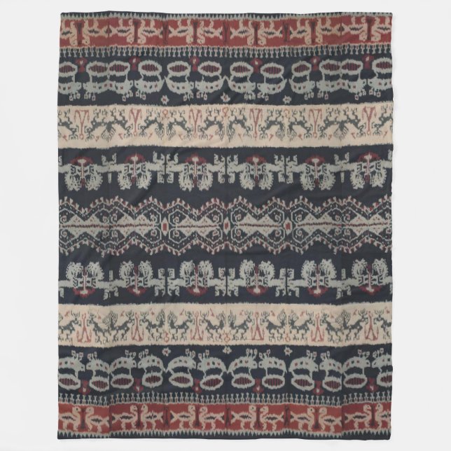 Couverture Polaire Weavings tribaux indonésiens Indonésie de textiles (Devant)