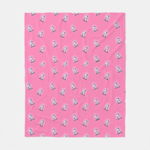 Couverture Polaire Westie Princess KiniArt Fleece Blanket