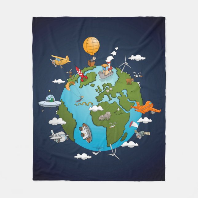 Couverture Polaire What's happening around planet earth. (Devant)