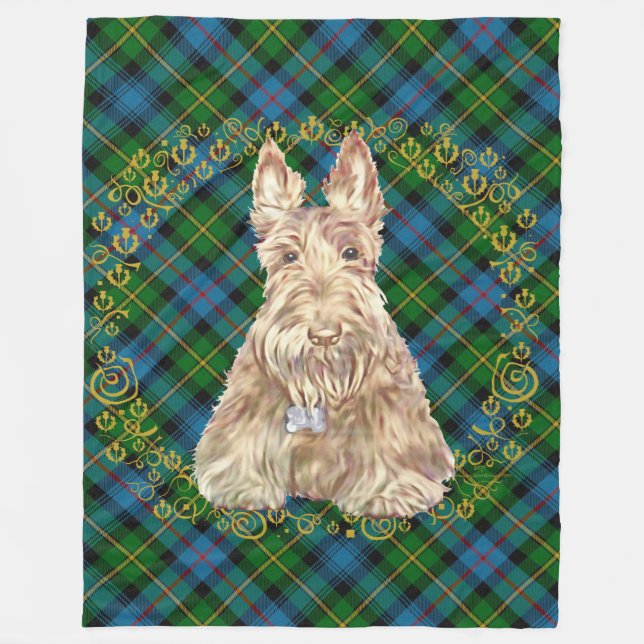 Couverture Polaire Wheate Tartan (Devant)