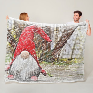 Couverture Polaire Whimsy des bois