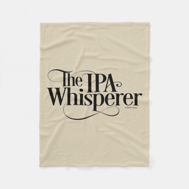 Couverture Polaire Whisperer IPA (Devant)