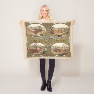 Couverture Polaire Whitman & Barnes Manufacturing Company.