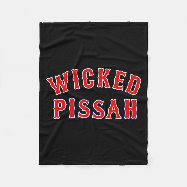Couverture Polaire Wicked Ah Er Boston New England Southie _1  (Devant)