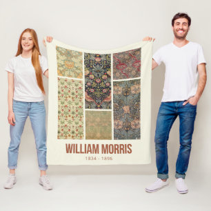 Couverture Polaire William Morris Collection Motif d'art