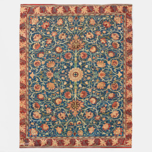 Couverture Polaire William Morris. Holland Park Carpet.