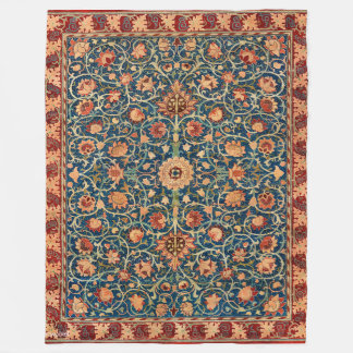 Couverture Polaire William Morris. Holland Park Carpet.