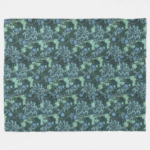 Couverture Polaire William Morris Motif d'algues