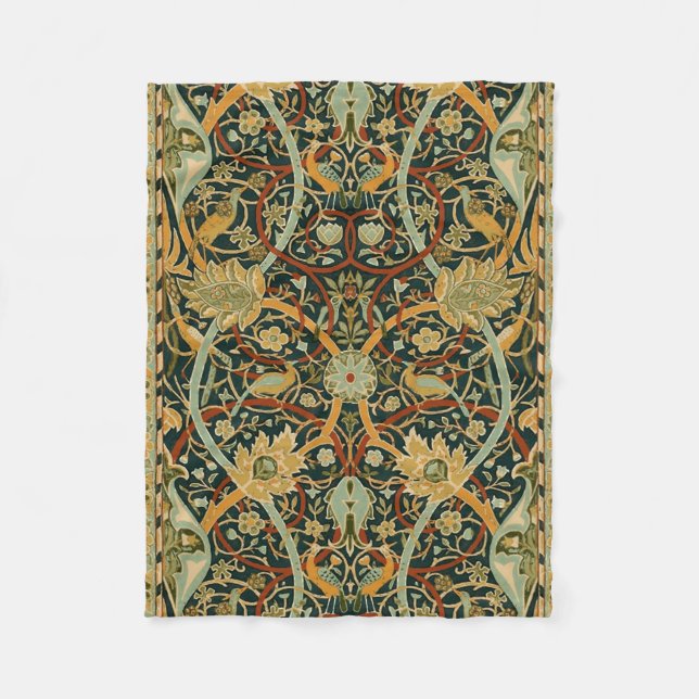 Couverture Polaire William Morris Perse Art oriental de la moquette (Devant)