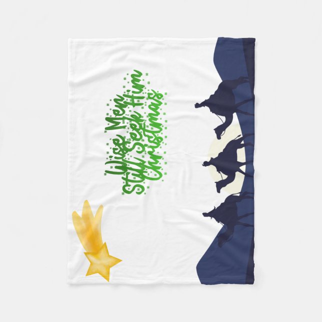 Couverture Polaire Wise Men Still Seek Him Christmas (Devant)