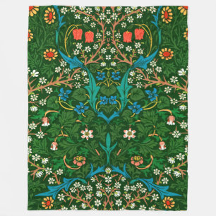 Couverture Polaire WM Morris Blackthorn Motif Art nouveau