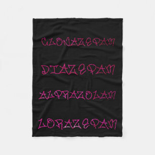 Couverture Polaire Woah Black Betty Clonazépam Woah Black Betty Diazé