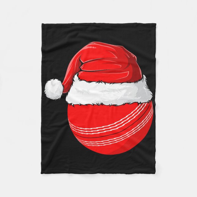Couverture Polaire Xmas Santa Hat Christmas Cricket  (Devant)