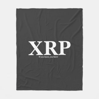 Couverture Polaire XRP Si vous savez, vous savez