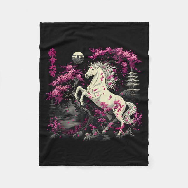 Couverture Polaire Year Of The Horse 2026 Chinese  (Devant)