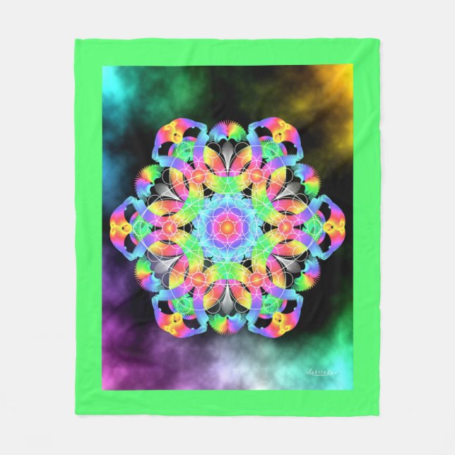 Couverture Polaire Yeux d'appréciation (Devant)