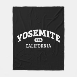 Couverture Polaire Yosemite College Style Rock Escalade Area Design