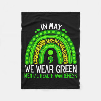 Couverture Polaire You Semicolon Mental Health Awareness Men Women