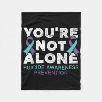Couverture Polaire Youre Not Alone Depression Suicide Prevention Awar