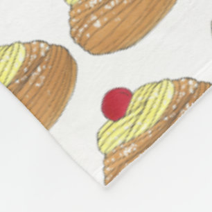 Couverture Polaire ZEPPOLE Italien Frit Pâtisserie Dough Boulangerie
