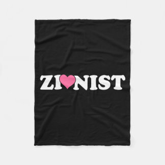 Couverture Polaire Zioniste Funny Valentine Day Rétro Amour Mème Fami