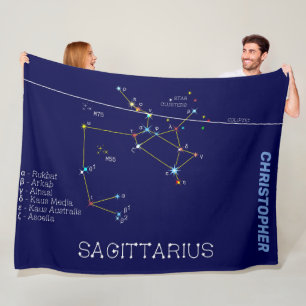 Couverture Polaire Zodiaque Sagittarius
