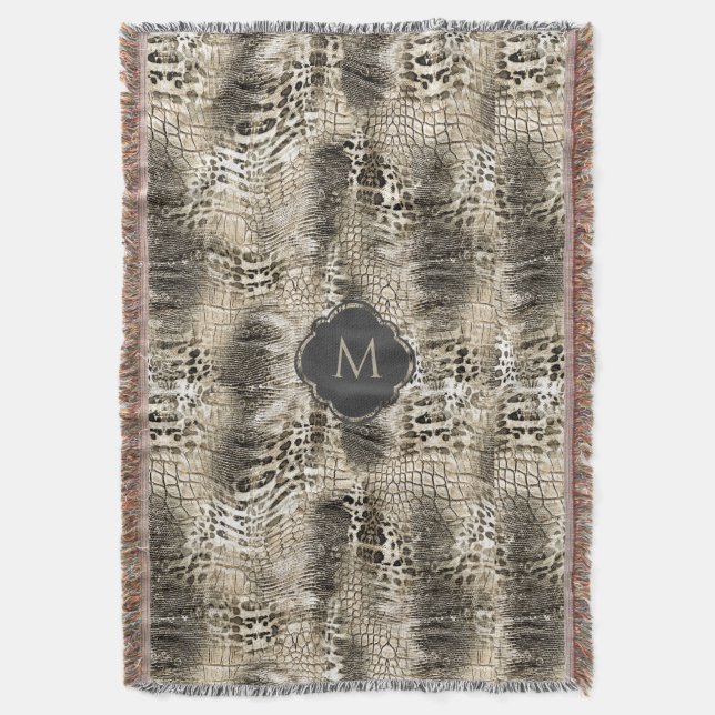 Couverture Poster de animal sauvage de Snakeskin exotique ave (devant Vertical)