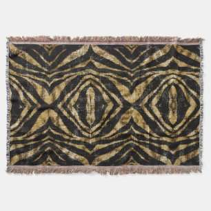 Couverture Poster de animal vintage de Grunge Zebra