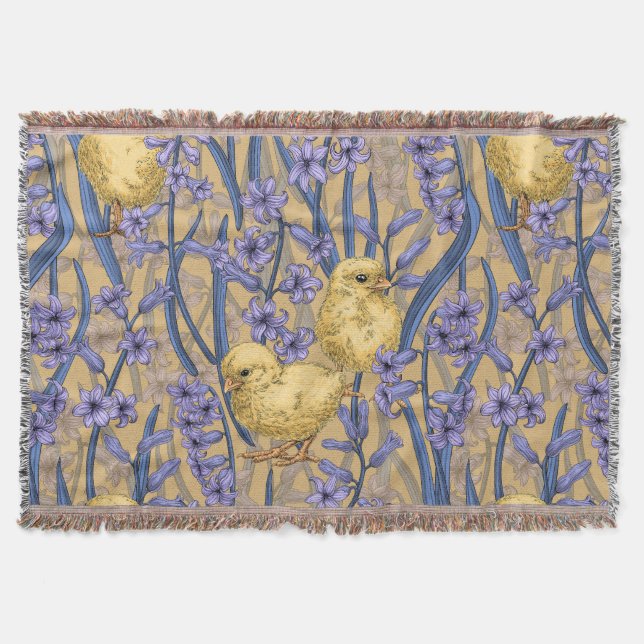 Couverture Poulets et hyacinthes jaunes (Devant)