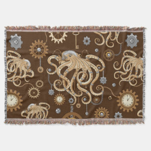 Couverture Poulpe Steampunk Rétro Fantastique Mécanique