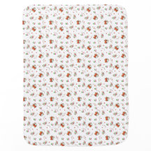 Couverture pour bébé avec des petits animaux sucré